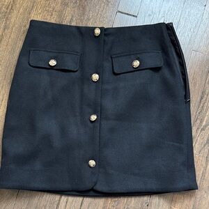 LOFT black skirt NWT - size 4